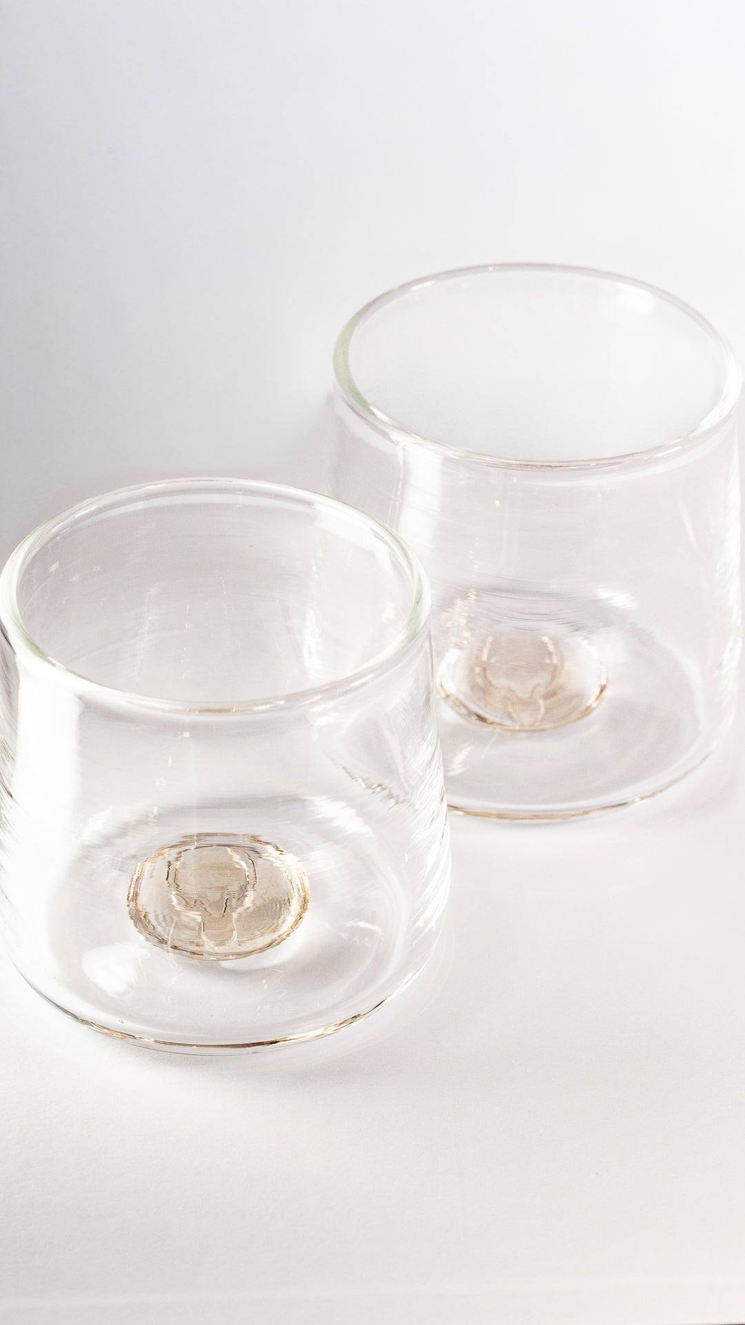 PRE -ORDER Moor Hall Hand-Blown Glass Tumblers – Set of Two