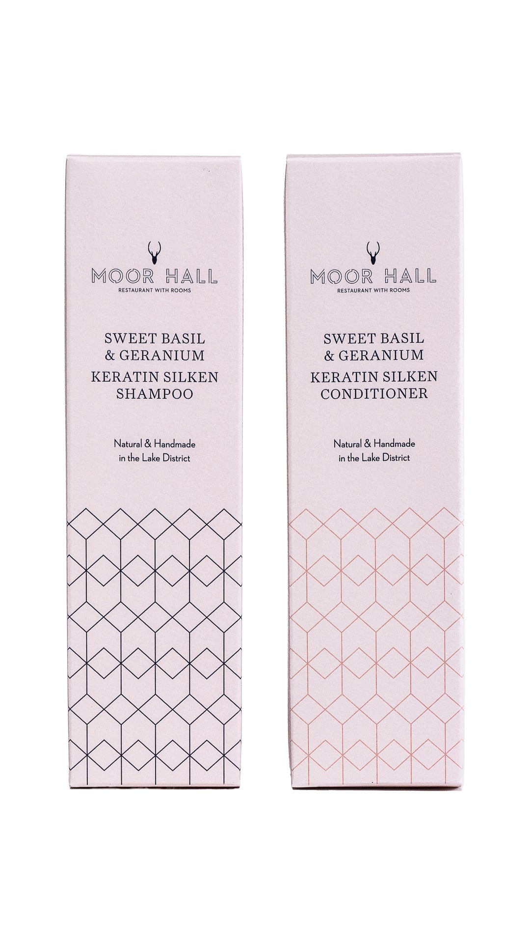 Moor Hall x Pure Lakes: Keratin silken shampoo & conditioner set