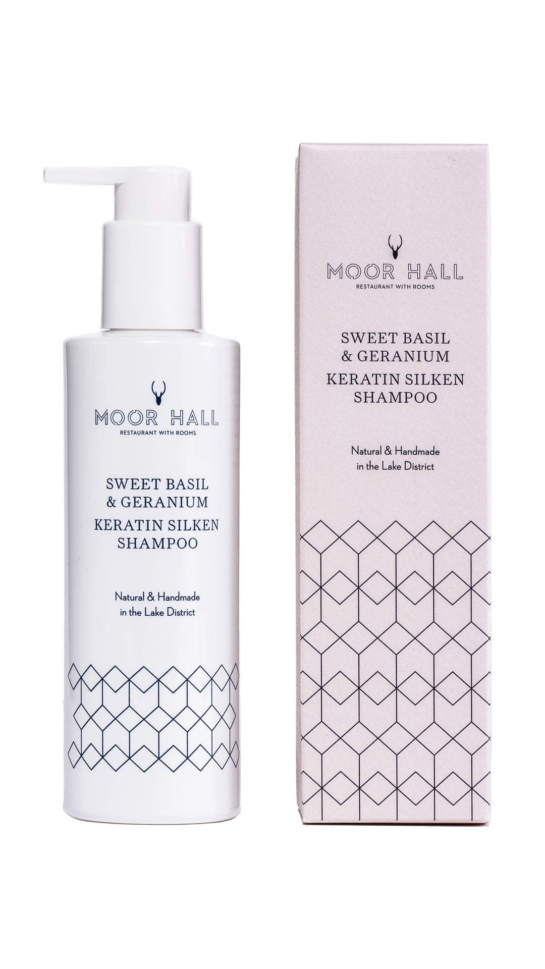 Moor Hall x Pure Lakes: Keratin silken shampoo & conditioner set