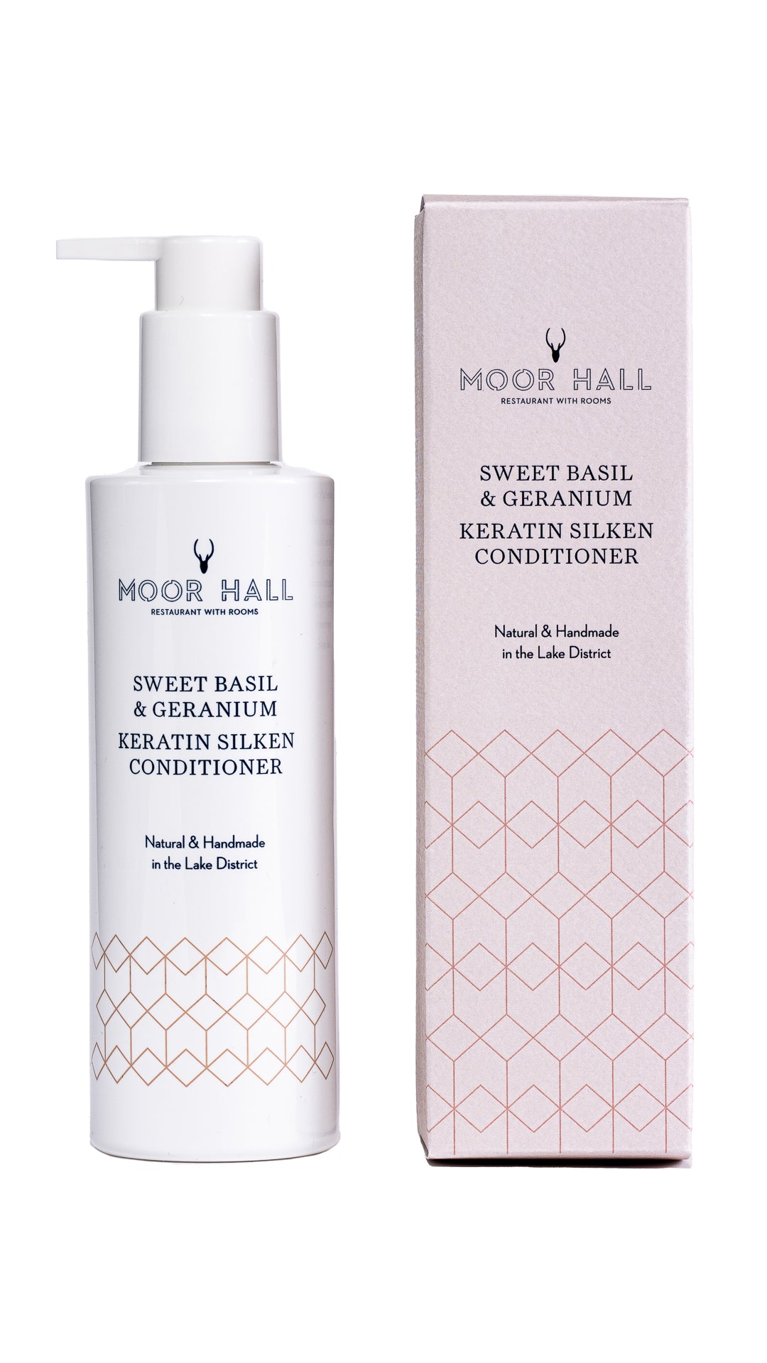 Moor Hall x Pure Lakes: Keratin silken shampoo & conditioner set